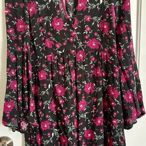 Floral Long Sleeve Dress